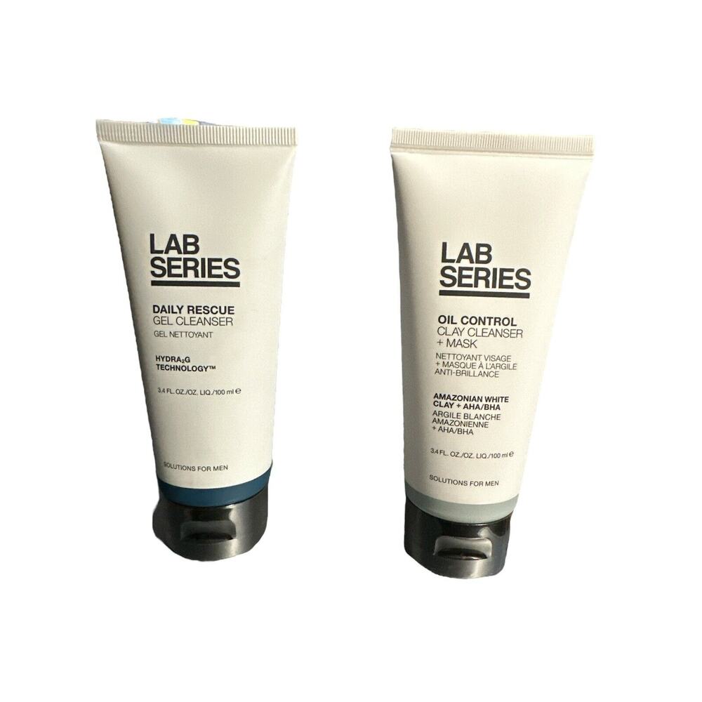 Lab Series Daily rescue Gel Cleanser Oil Clay Mask Hydra G Tech Ret 64